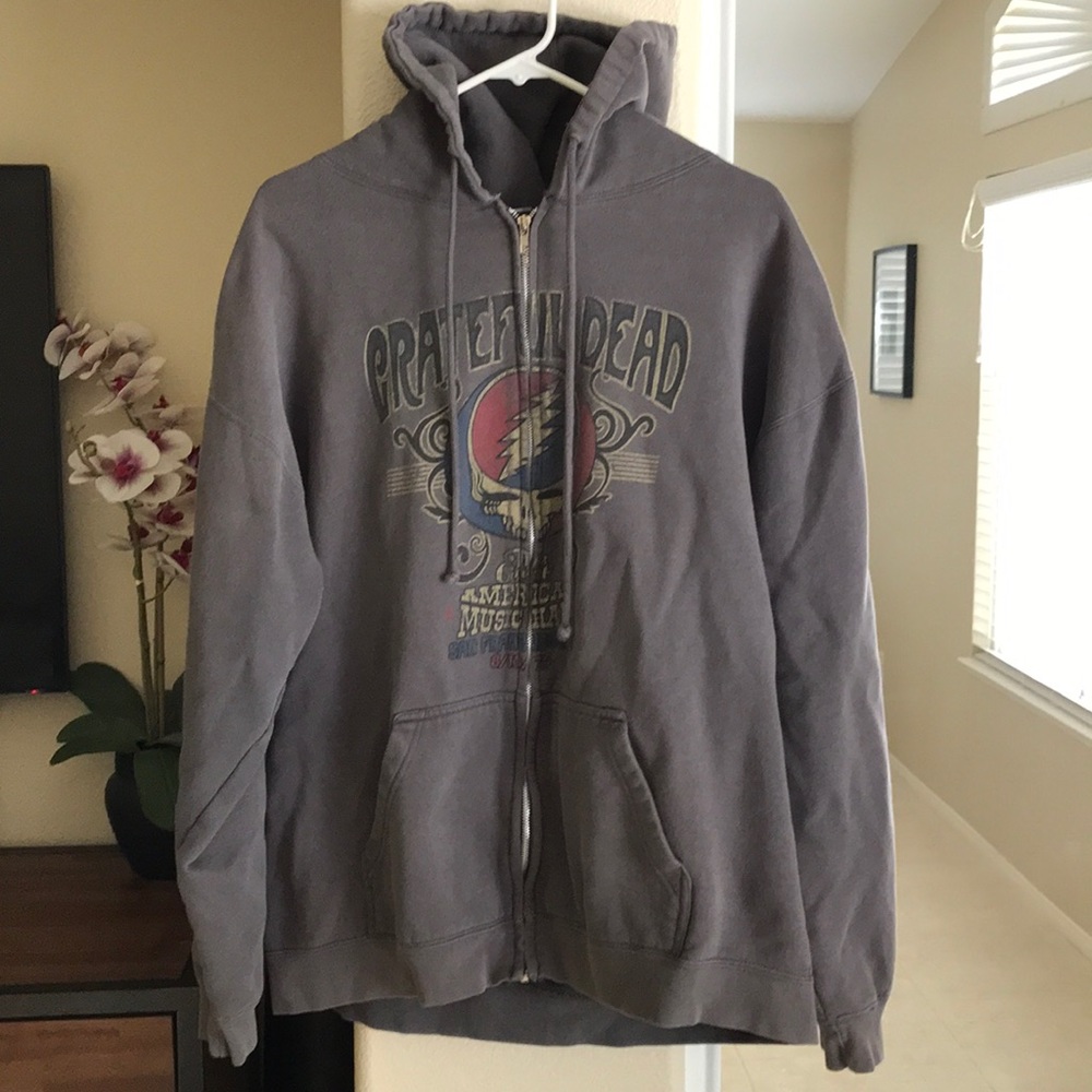 Grateful Dead Zip Up Hoodie